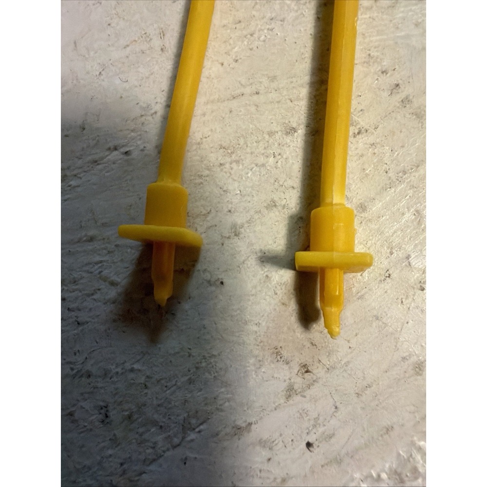 Vintage Hasbro GI Joe 1990 THE GENERAL Original ANTENNAS x2 Parts Lot! - Picture 5 of 5
